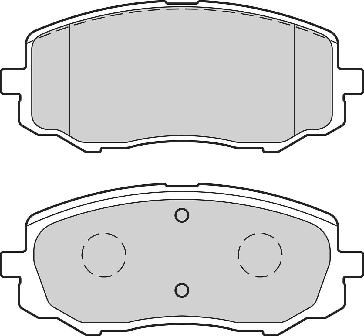 Jeu de 4 plaquettes de frein VALEO ref. 302754